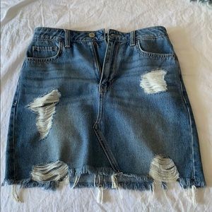 Hollister Denim Skirt